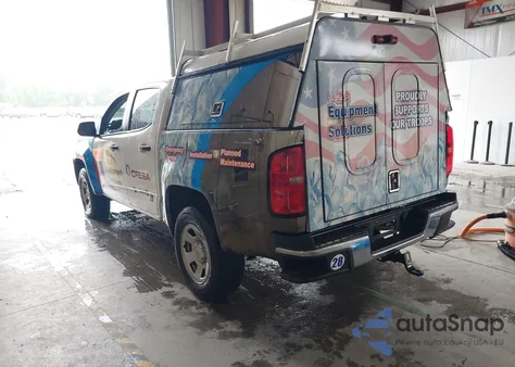 2021 Chevrolet Colorado 4Wd Short Box Wt from USA, damaged, VIN 1GCGTBEN8M1293135